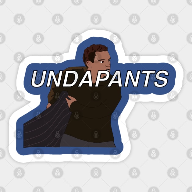 UNDAPANTS Sticker by pinxtizzle